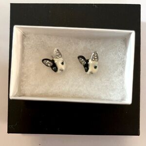 Betsey Johnson Puppy earrings